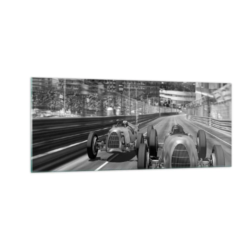 Obraz na szkle - Dawno temu w Monte Carlo - 100x40 cm