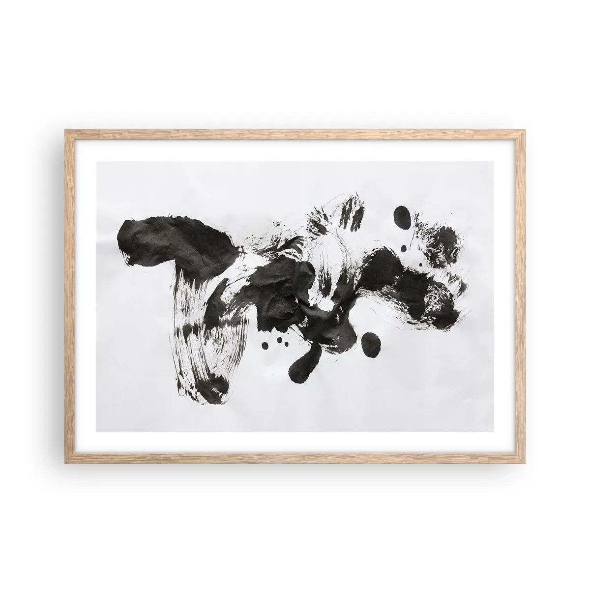 Plakat w ramie jasny dąb - W szaleństwie metoda? - 70x50 cm