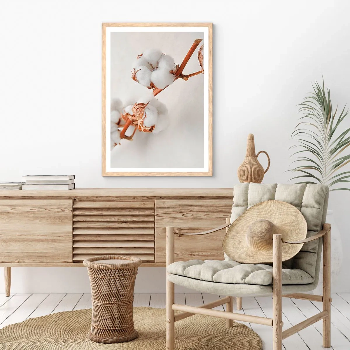 Plakat w ramie jasny dąb - Tylko tulić - 40x50 cm