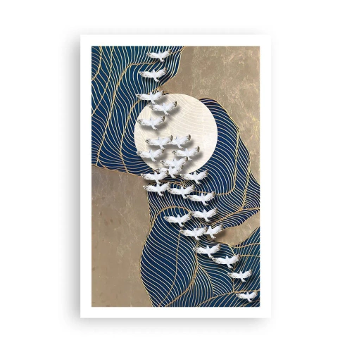 Plakat - Wolność, wędrówka, wspólnota - 61x91 cm