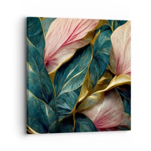 Obraz na płótnie - Naturalna elegancja i styl - 30x30 cm
