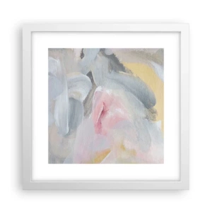 Plakat w białej ramie - W pastelowym świecie - 30x30 cm