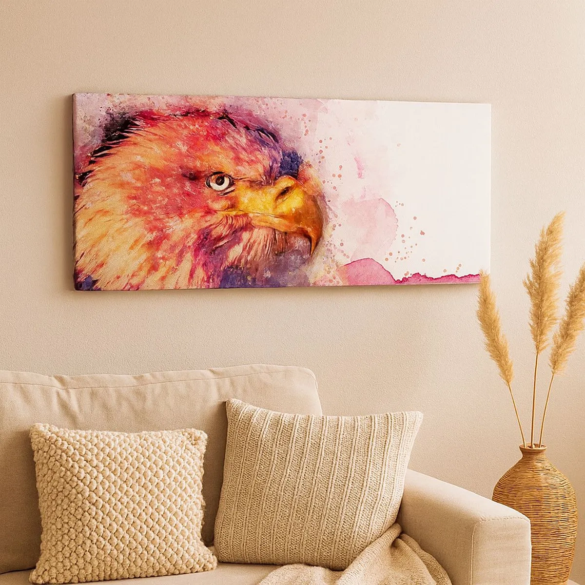 Obraz na płótnie - Nie chcesz wiedzieć, o czym myślę - 100x40 cm