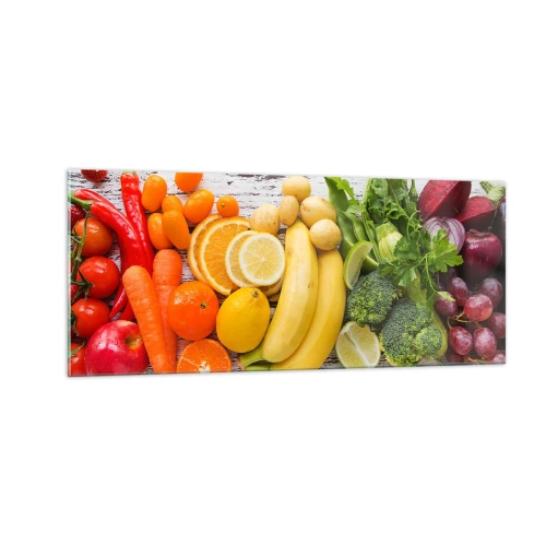 Obraz na szkle - To nie wystarczy? - 100x40 cm