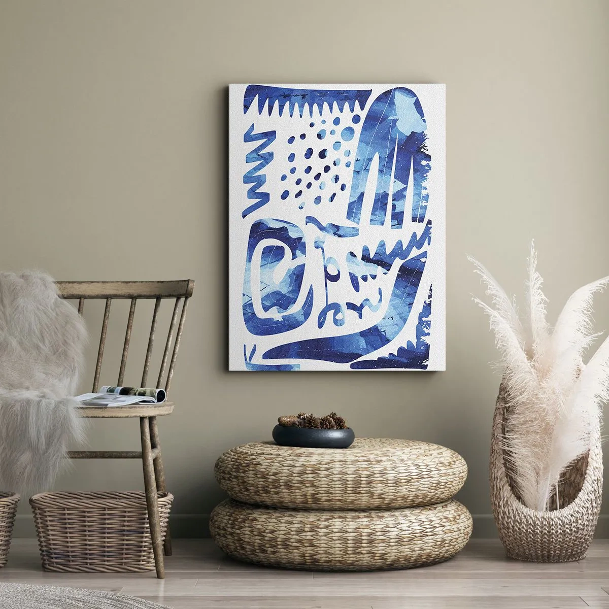 Obraz na płótnie - Powrót do korzeni - 45x80 cm