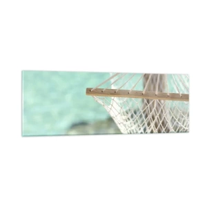 Obraz na szkle - Czas relaksu - 90x30 cm