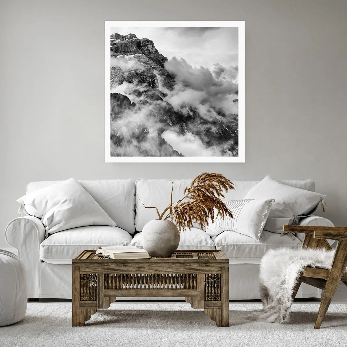 Plakat - Piękne i okrutne - 30x30 cm