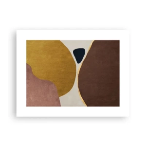 Plakat - Abstrakcja – miejsce w przestrzeni - 40x30 cm