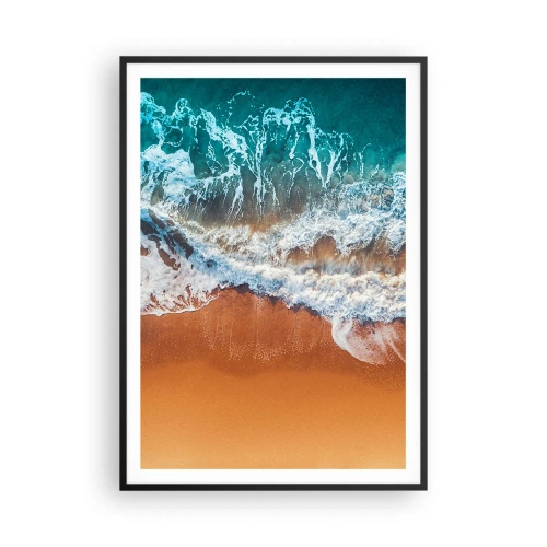 Plakat w czarnej ramie - Zawsze w parze - 70x100 cm