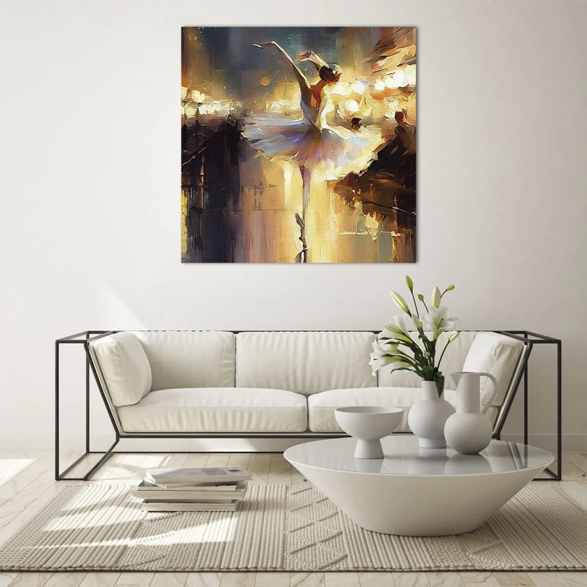 Obraz na szkle - Cud na ulicy - 60x60 cm