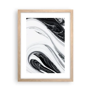 Plakat w ramie jasny dąb - Połączenie przeciwieństw - 30x40 cm