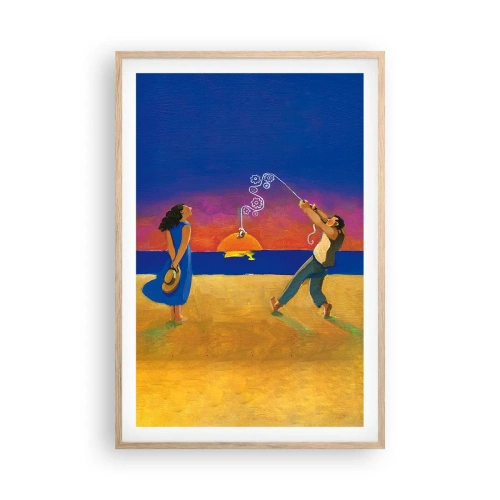 Plakat w ramie jasny dąb - Więcej niż gwiazdka z nieba - 61x91 cm