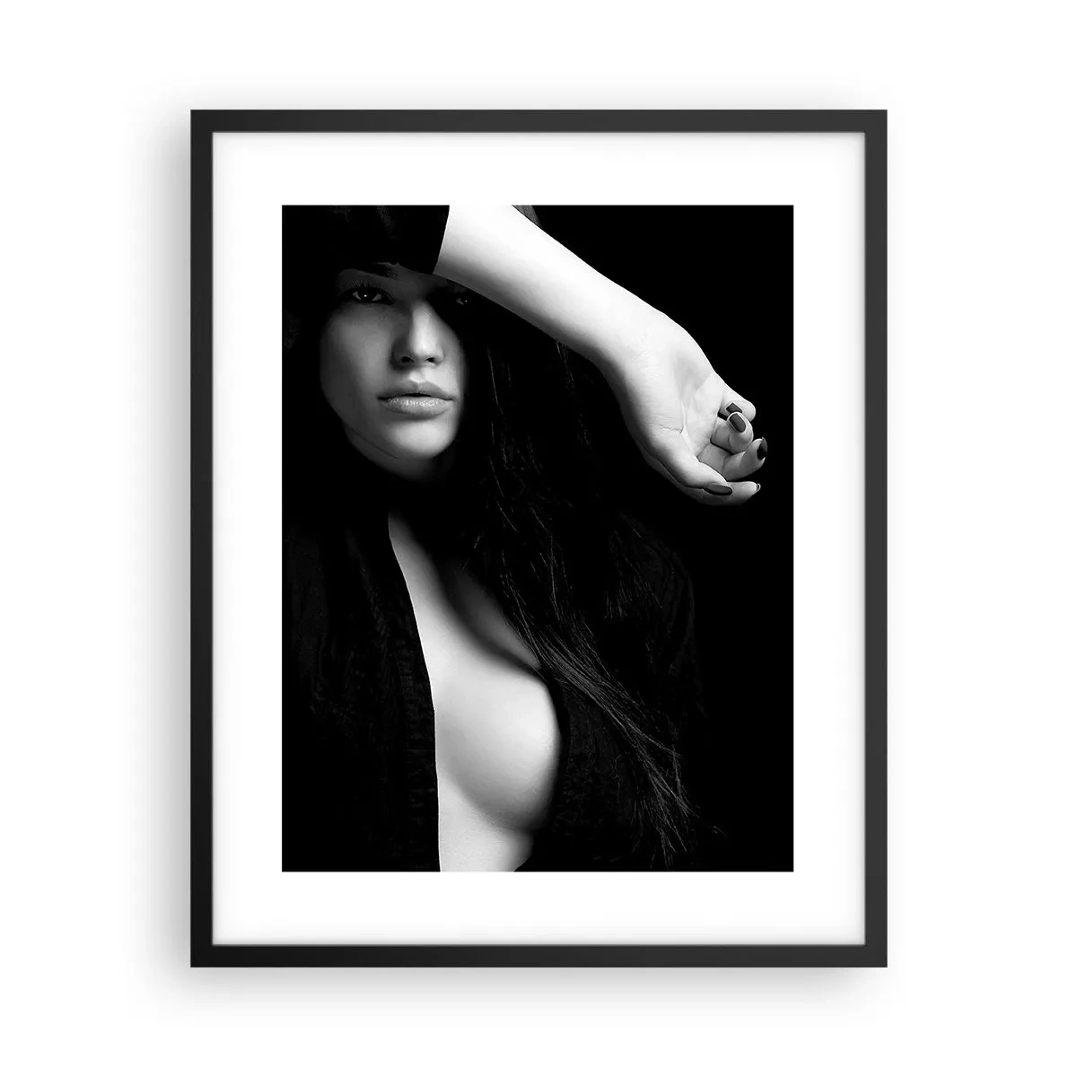 Plakat w czarnej ramie - Szkoła uwodzenia - 40x50 cm