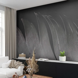 Fototapeta Premium Canvas - Pióro – cudowna konstrukcja - Pióro, Minimalizm, Lekkość - 350x256 cm