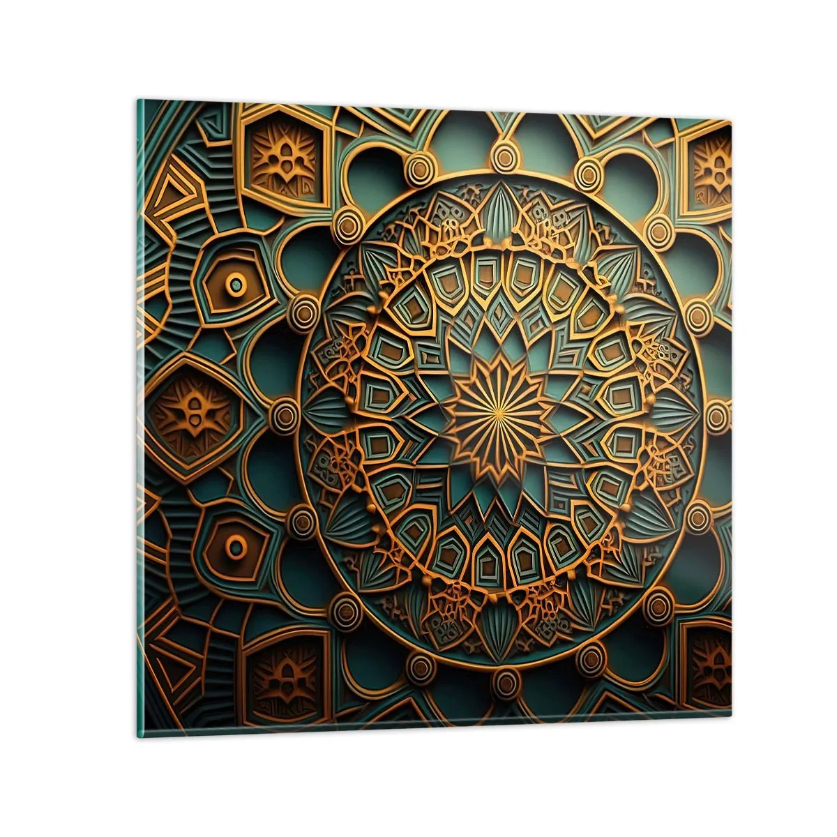 Obraz na szkle - W arabskim klimacie - 40x40 cm