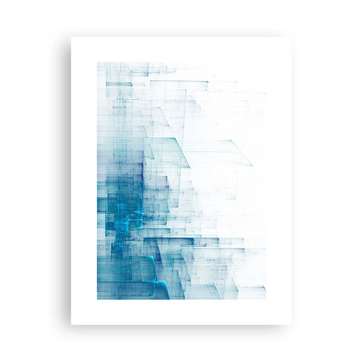 Plakat - Jak stała się przestrzeń - 30x40 cm