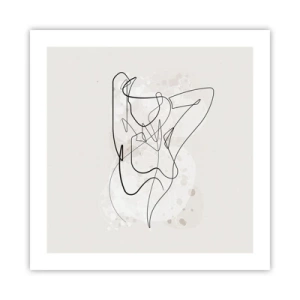 Plakat - Sztuka uwodzenia - 50x50 cm