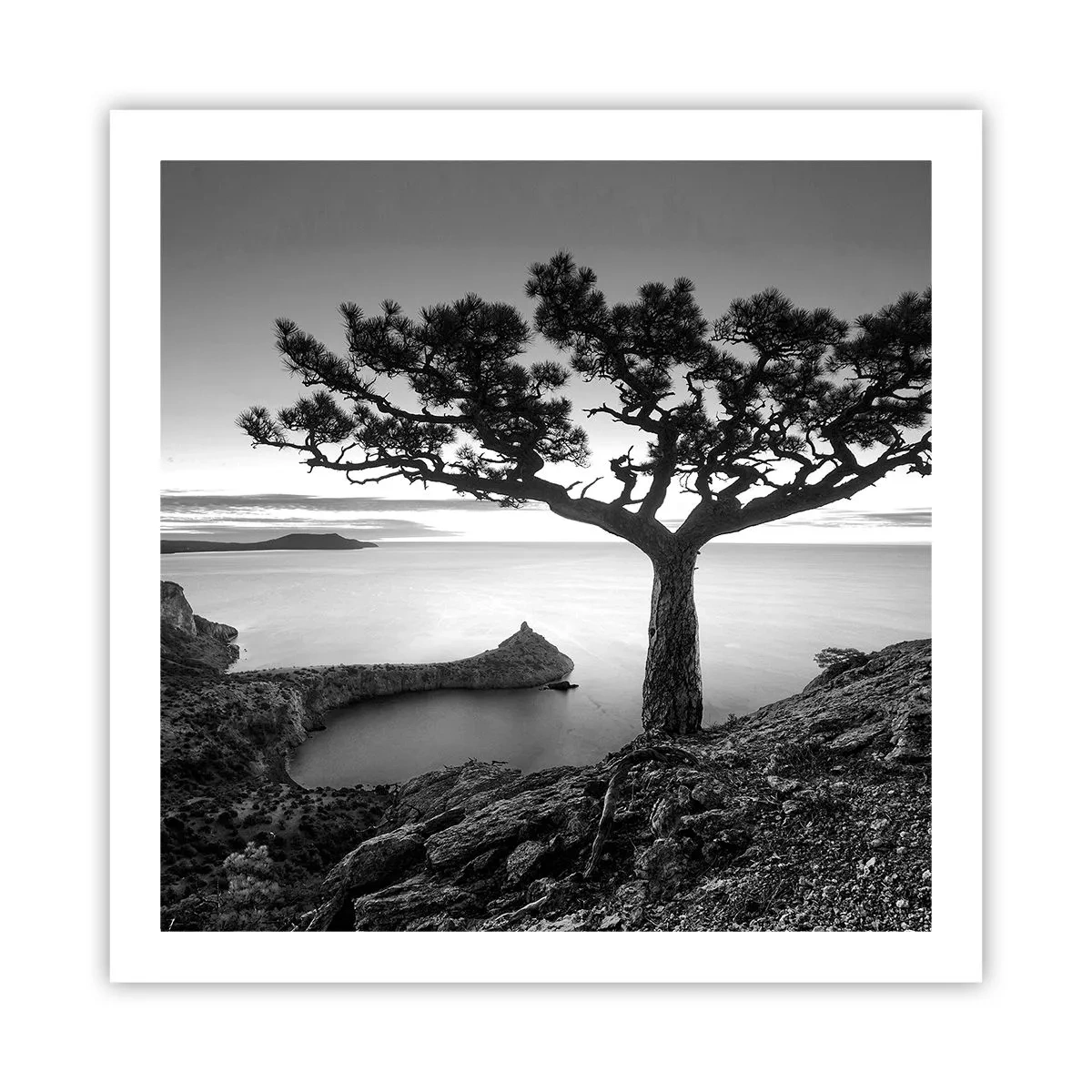 Plakat - Spokój aż po horyzont - 60x60 cm