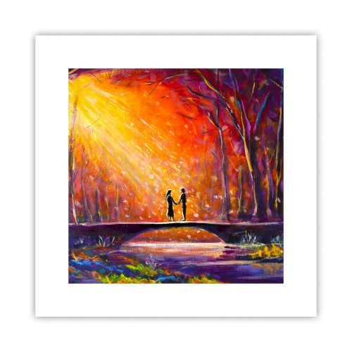 Plakat - Niebo ich też kocha - 30x30 cm