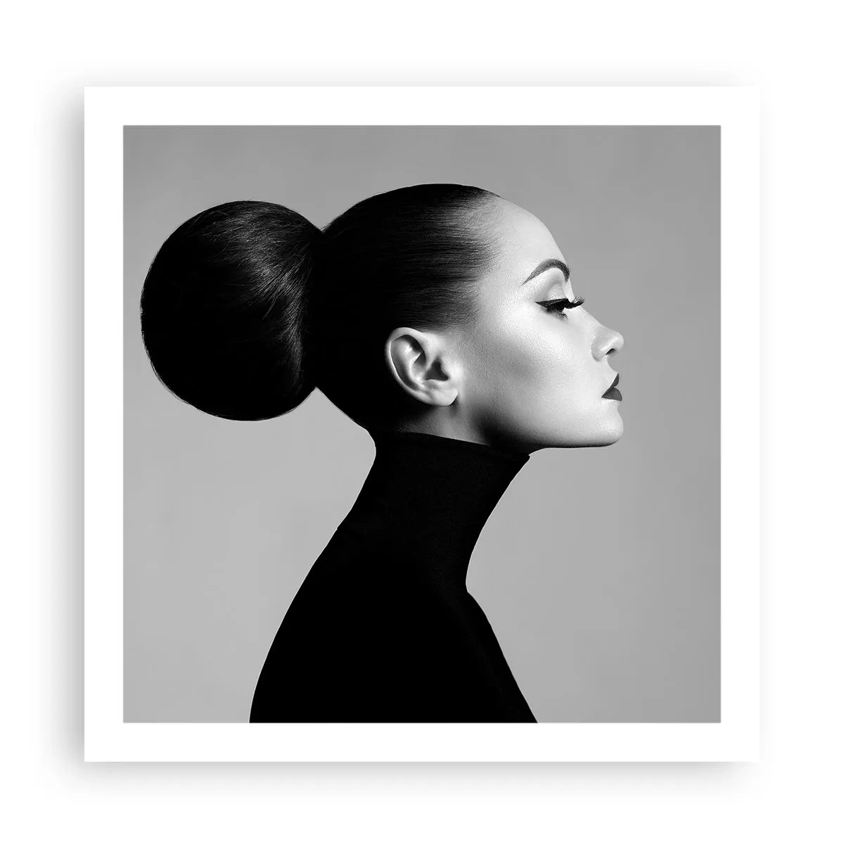 Plakat - Współczesna Nefretete - 60x60 cm