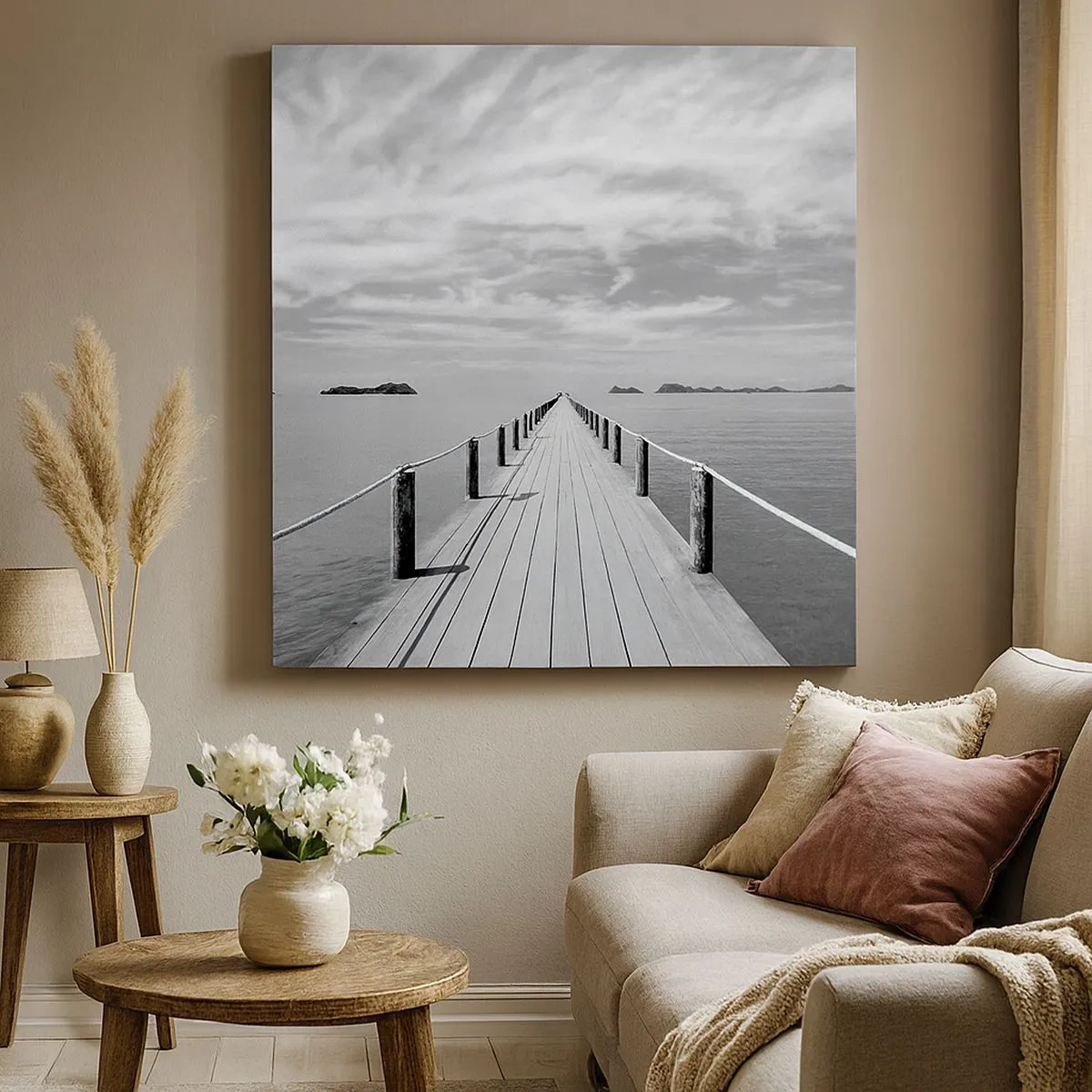 Obraz na płótnie - A może podróż… - 30x30 cm