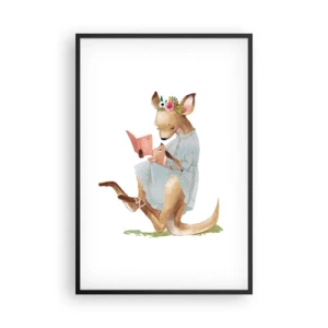 Plakat w czarnej ramie - Poczytaj mi, mamo - 61x91 cm