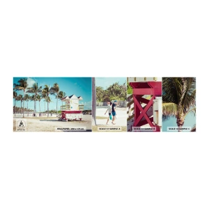 Fototapeta Próbka Standard Eco - Przed tobą piękny dzień - Krajobraz, Plaża, Floryda - 100x30 cm