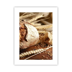 Plakat - Apetyczny, wonny, chrupiący - 30x40 cm