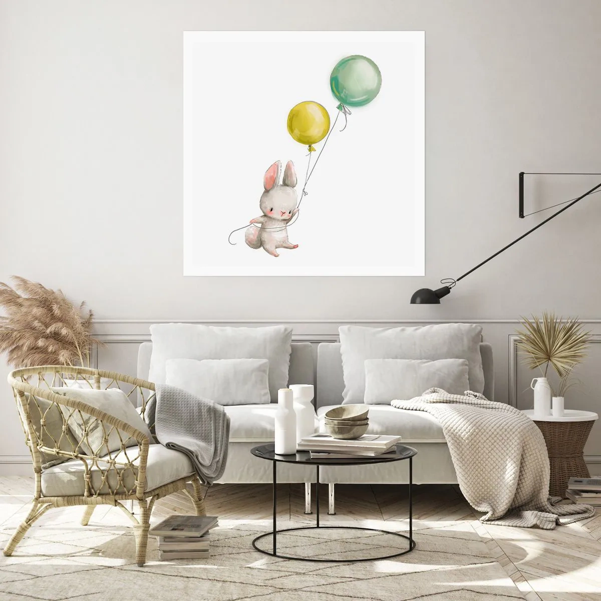 Plakat - Też polecę! - 60x60 cm