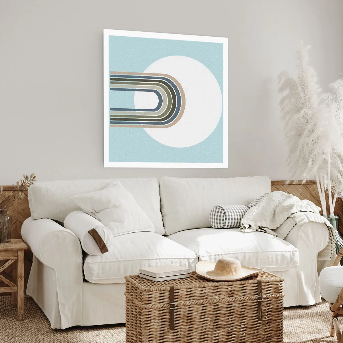 Plakat - Nieodparte przyciąganie - 50x50 cm