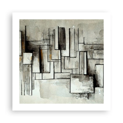 Plakat - Siła prostoty - 50x50 cm