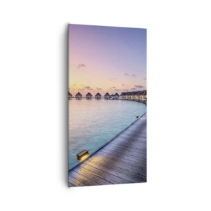 Obraz na płótnie - Wakacje - powrót do źródeł - 65x120 cm