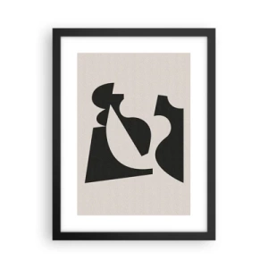 Plakat w czarnej ramie - Do samodzielnego składania - 30x40 cm
