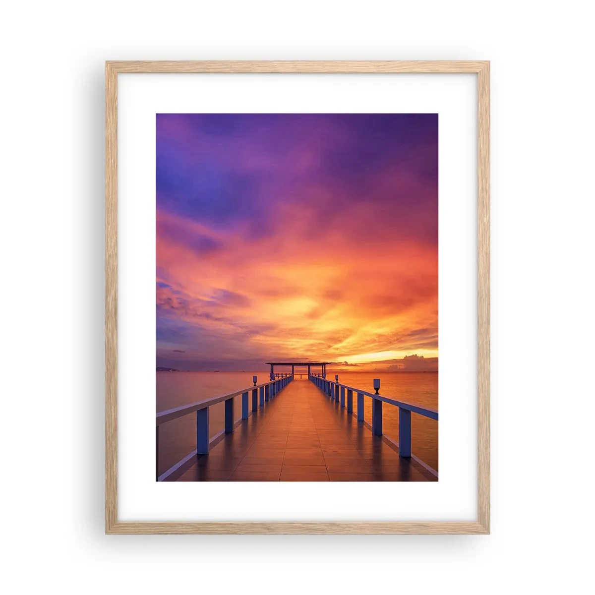 Plakat w ramie jasny dąb - Bez końca - 40x50 cm