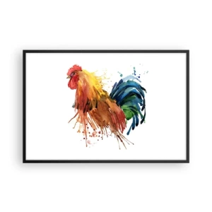 Plakat w czarnej ramie - Królewska szata, królewska duma - 91x61 cm