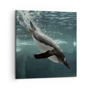 Obraz na płótnie - Witaj w moim świecie - 50x50 cm