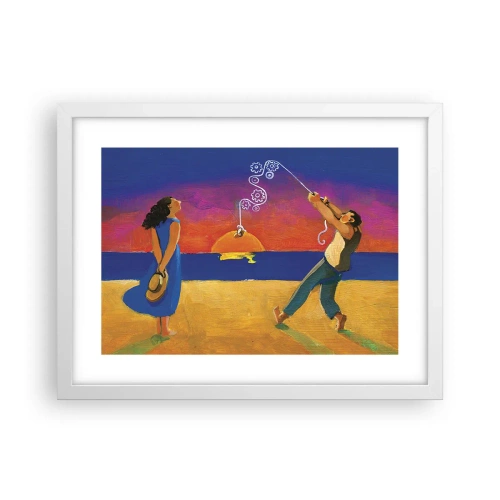 Plakat w białej ramie - Więcej niż gwiazdka z nieba - 40x30 cm