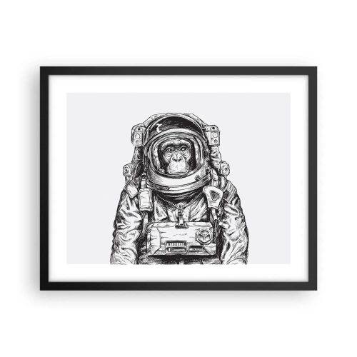 Plakat w czarnej ramie - Alternatywna ewolucja - 50x40 cm