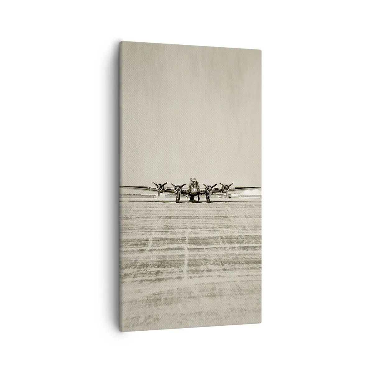 Obraz na płótnie - Jak zawsze gotowy - 55x100 cm