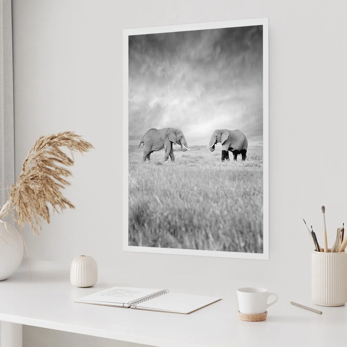 Plakat - Szare jest piękne - 70x100 cm