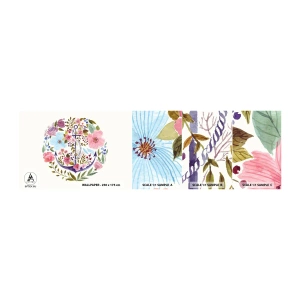 Fototapeta Próbka Samoprzylepna Deluxe Sticker - Dobry sen żeglarza - Kotwica, Boho, Nadmorski - 100x30 cm