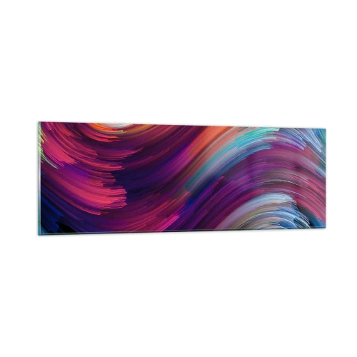 Obraz na szkle - Początek nowego świata - 90x30 cm