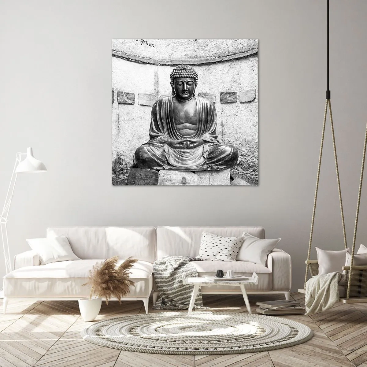 Obraz na płótnie - U źródeł spokoju - 50x50 cm