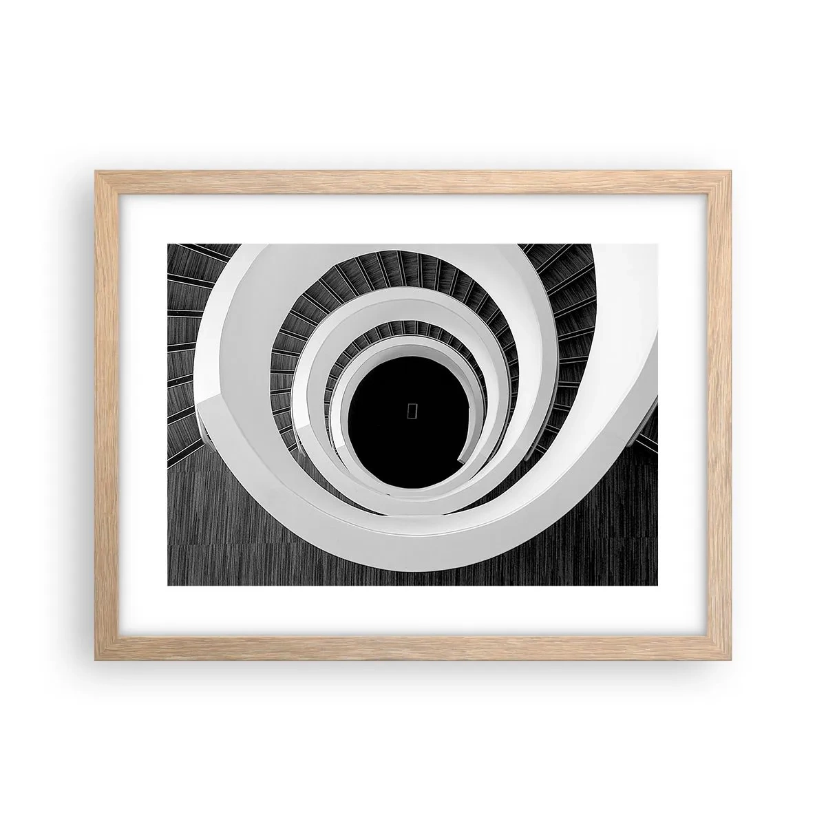 Plakat w ramie jasny dąb - Do istoty rzeczy - 40x30 cm