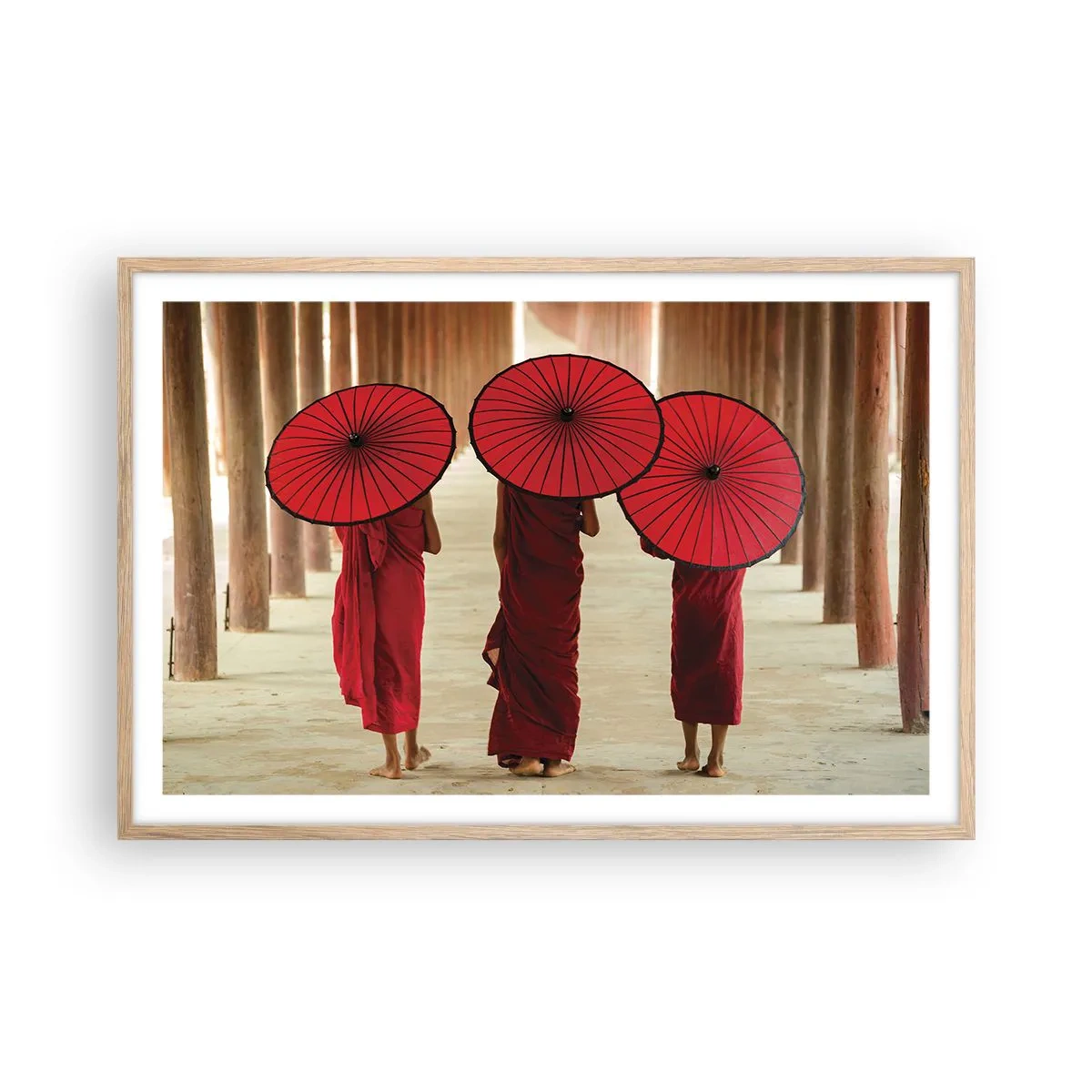 Plakat w ramie jasny dąb - W drodze do Czystej Krainy - 91x61 cm