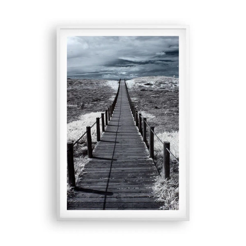 Plakat w białej ramie - Na sam brzeg - 61x91 cm