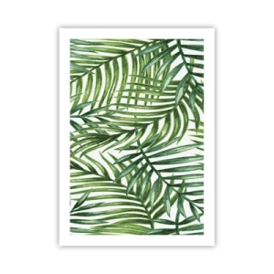 Plakat - Pod zielonym baldachimem - 50x70 cm