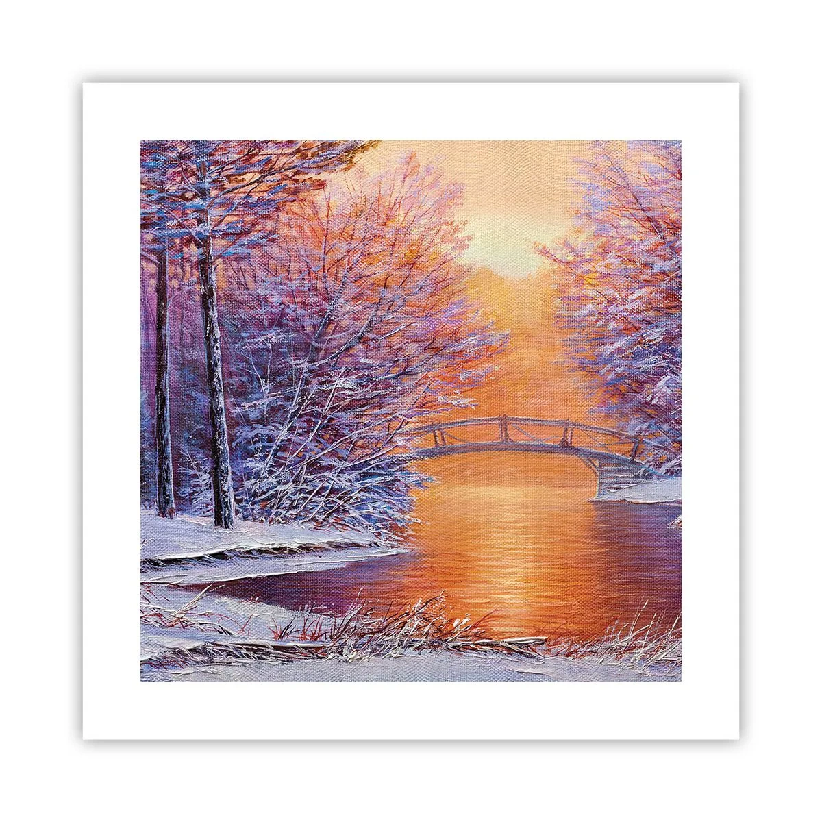 Plakat - Spotkajmy się tu - 40x40 cm