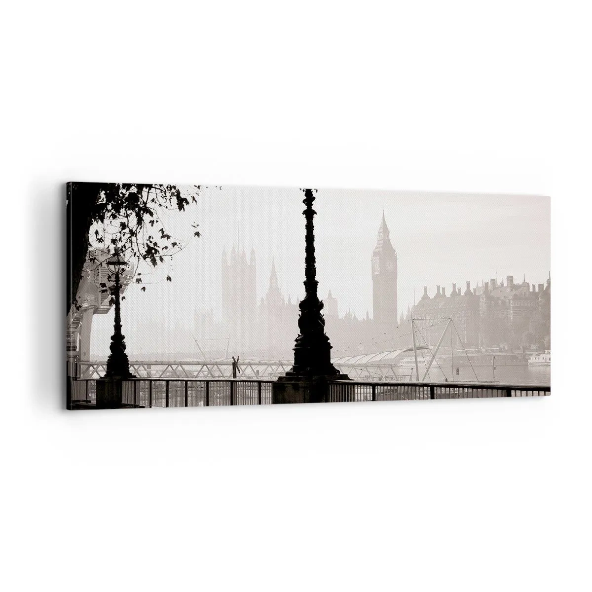 Obraz na płótnie - Londyński poranek - 100x40 cm