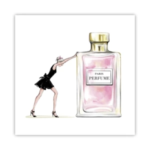 Plakat - Esencja kobiecości - 60x60 cm